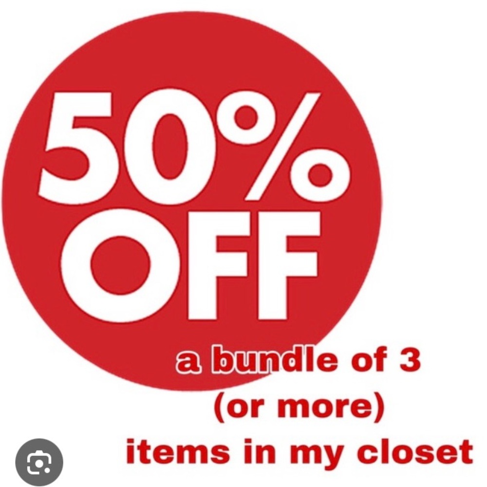 🔥 50% 🔥 Bundles of 3 or more items!